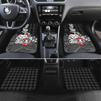 Black Palaka Hawaiian And Japanese Car Mats Maneki Neko And Sakura Bloom