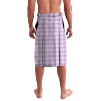 Purple Palaka Hawaiian And Japanese Lavalava Maneki Neko And Sakura Bloom