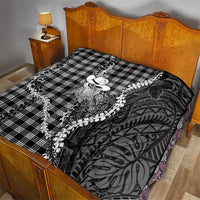 Black Hawaii Palaka Cowboy Turtle Quilt Hawaiian Paniolo Puakenikeni Maile Lei DT05 - Polynesian Pride