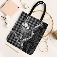 Black Hawaii Palaka Cowboy Turtle Tote Bag Hawaiian Paniolo Puakenikeni Maile Lei DT05 Black Strap One Size Black - Polynesian Pride