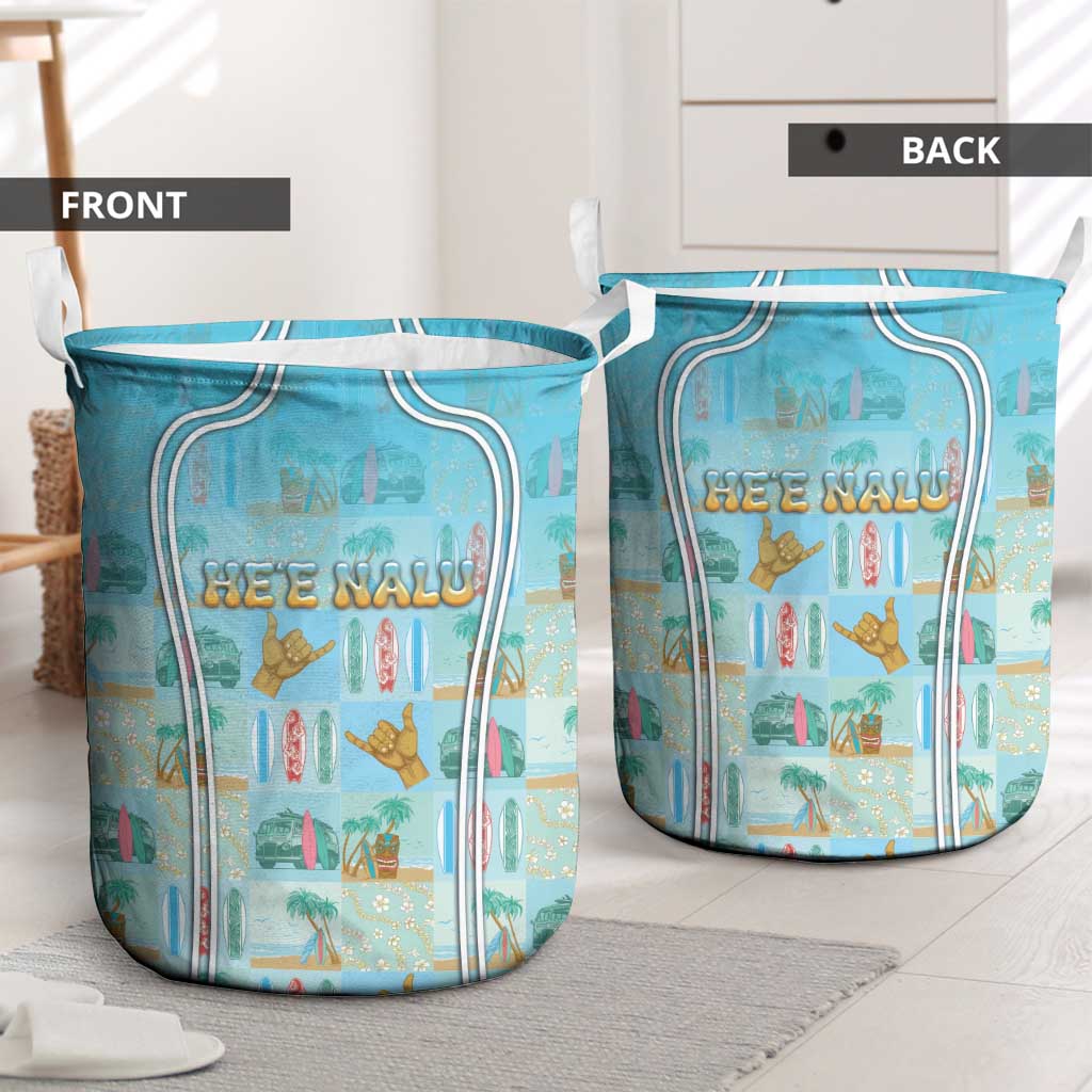Hawaii Surfing Laundry Basket He'e Nalu DT05 - Polynesian Pride
