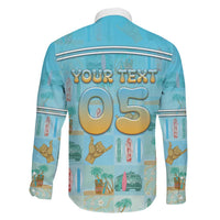 Custom Hawaii Surfing Family Matching Puletasi and Hawaiian Shirt He'e Nalu DT05 - Polynesian Pride