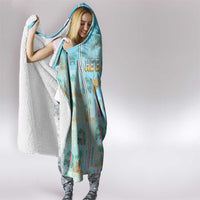 Hawaii Surfing Hooded Blanket He'e Nalu DT05 - Polynesian Pride