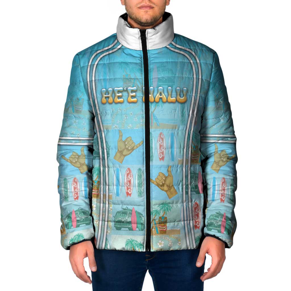 Custom Hawaii Surfing Padded Jacket He'e Nalu