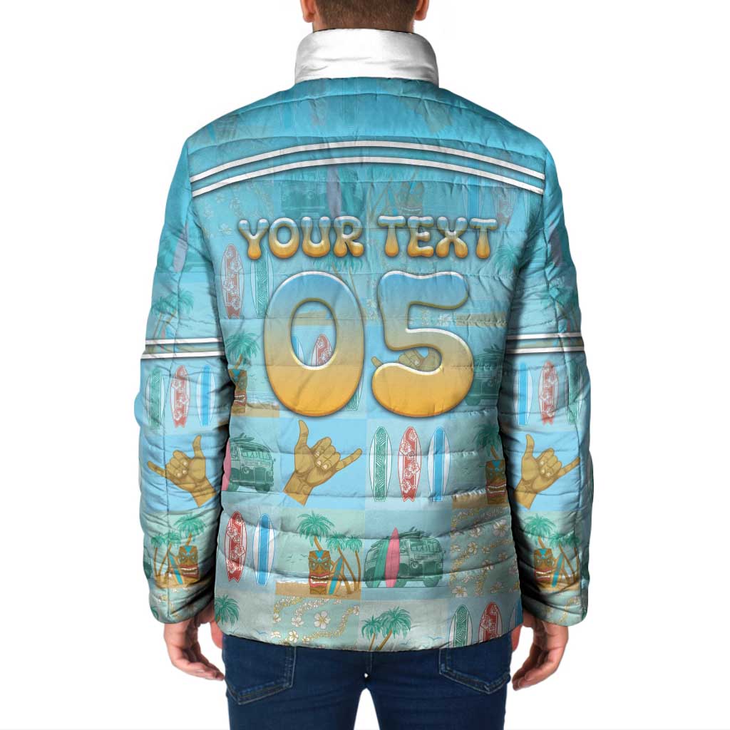 Custom Hawaii Surfing Padded Jacket He'e Nalu