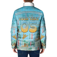 Custom Hawaii Surfing Padded Jacket He'e Nalu