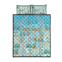 Hawaii Surfing Quilt Bed Set He'e Nalu DT05 - Polynesian Pride
