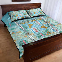 Hawaii Surfing Quilt Bed Set He'e Nalu DT05 - Polynesian Pride