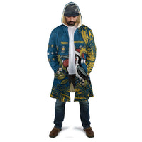 Nauru Christmas Cloak Frigatebird Bird Santa Tribal Waves - Polynesian Pride