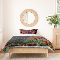 New Caledonia Christmas Bedding Set Seashell Xmas Tree Tribal Waves DT05 - Polynesian Pride