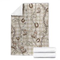 Hawaii Palaka Cowboy Blanket Shell Maile Lei With Western Patterns - Polynesian Pride