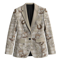 Hawaii Palaka Cowboy Blazer Shell Maile Lei With Western Patterns - Polynesian Pride