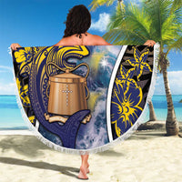 Tokelau Beach Blanket National Badge Waves Style