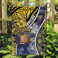Tokelau Garden Flag National Badge Waves Style