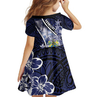 Personalised Pitcairn Islands Family Matching Tank Maxi Dress and Hawaiian Shirt Coat Of Arms Waves Style