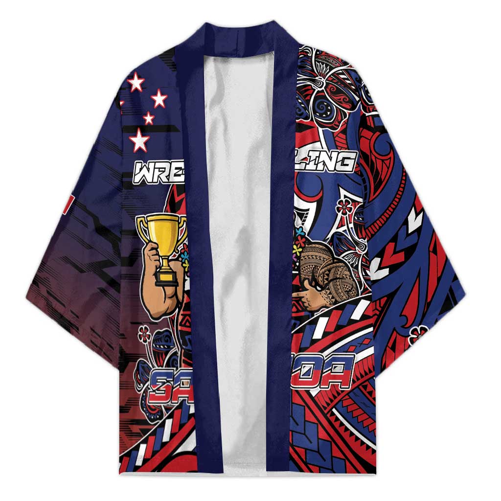 Personalised Samoa Wrestling Kimono Polynesian Warrior Funny Style - Polynesian Pride