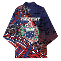 Personalised Samoa Wrestling Kimono Polynesian Warrior Funny Style - Polynesian Pride