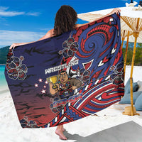 Samoa Wrestling Sarong Polynesian Warrior Funny Style - Polynesian Pride