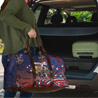 Samoa Wrestling Travel Bag Polynesian Warrior Funny Style - Polynesian Pride