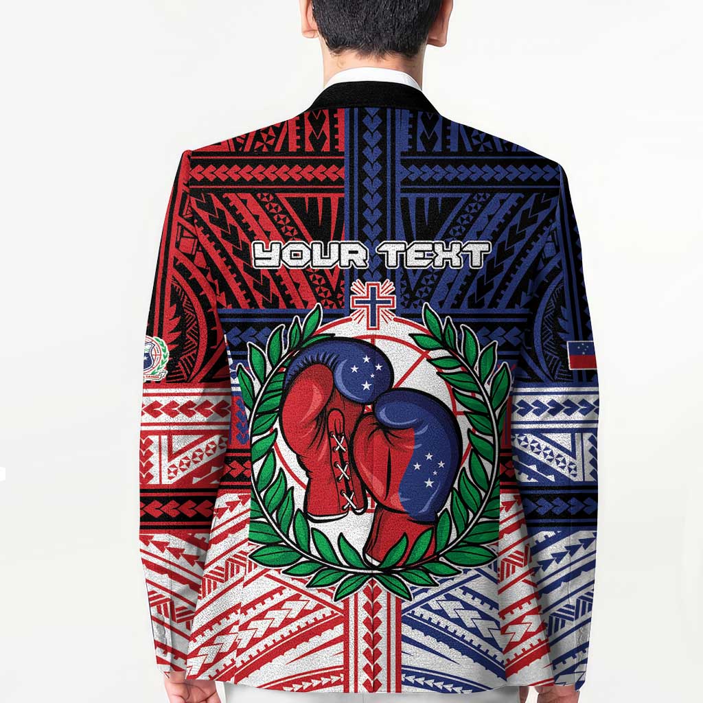 Personalised Samoa Boxing Blazer Samoan Boxer Funny Style DT05 - Polynesian Pride
