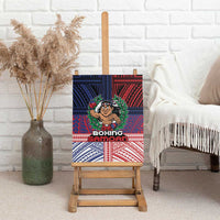 Samoa Boxing Canvas Wall Art Samoan Boxer Funny Style - Polynesian Pride