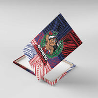 Samoa Boxing Canvas Wall Art Samoan Boxer Funny Style - Polynesian Pride