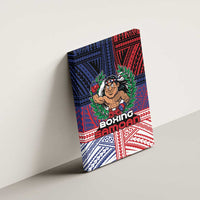 Samoa Boxing Canvas Wall Art Samoan Boxer Funny Style - Polynesian Pride