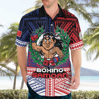 Personalised Samoa Boxing Hawaiian Shirt Samoan Boxer Funny Style - Polynesian Pride