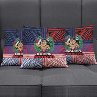 Samoa Boxing Pillow Cover Samoan Boxer Funny Style DT05 - Polynesian Pride