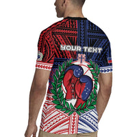 Personalised Samoa Boxing Rugby Jersey Samoan Boxer Funny Style DT05 - Polynesian Pride
