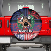 Samoa Boxing Spare Tire Cover Samoan Boxer Funny Style DT05 - Polynesian Pride