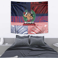 Samoa Boxing Tapestry Samoan Boxer Funny Style DT05 - Polynesian Pride