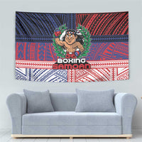 Samoa Boxing Tapestry Samoan Boxer Funny Style DT05 - Polynesian Pride