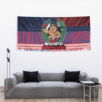 Samoa Boxing Tapestry Samoan Boxer Funny Style DT05 - Polynesian Pride