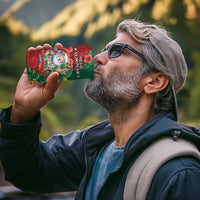 Hawaii Christmas 4 in 1 Can Cooler Tumbler Mele Kalikimaka Funny Hawaiian Santa - Polynesian Pride