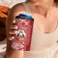 Tonga Christmas 4 in 1 Can Cooler Tumbler Kilisimasi Fiefia - Polynesian Pride