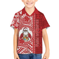 Tonga Christmas Family Matching Puletasi and Hawaiian Shirt Kilisimasi Fiefia - Polynesian Pride