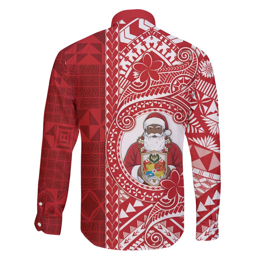 Tonga Christmas Family Matching Tank Maxi Dress and Hawaiian Shirt Kilisimasi Fiefia - Polynesian Pride