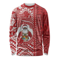 Tonga Christmas Long Sleeve Shirt Kilisimasi Fiefia - Polynesian Pride