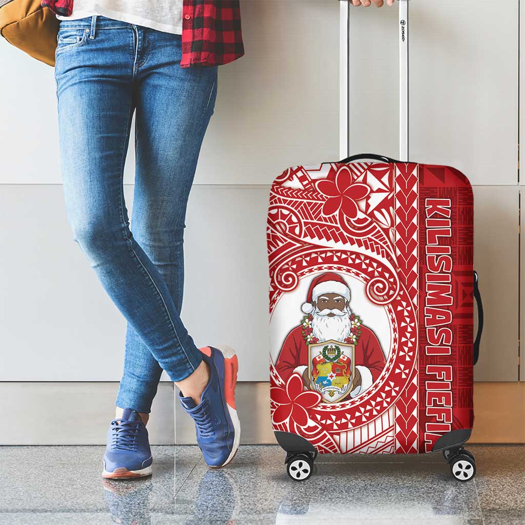 Tonga Christmas Luggage Cover Kilisimasi Fiefia - Polynesian Pride