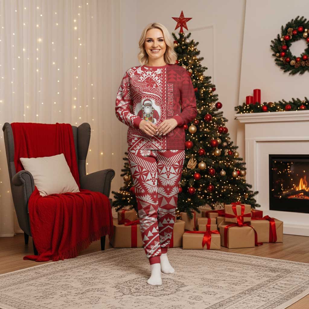 Tonga Christmas Pajama Set Kilisimasi Fiefia - Polynesian Pride