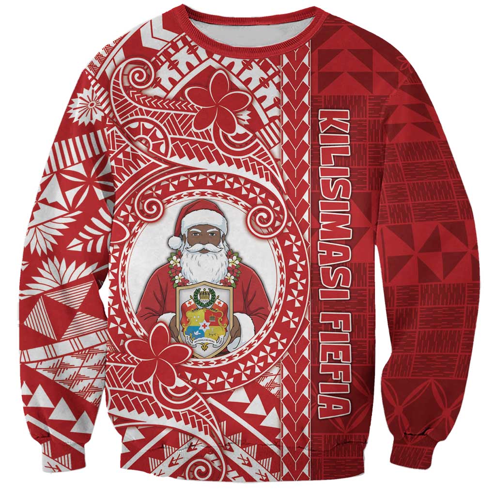 Tonga Christmas Sweatshirt Kilisimasi Fiefia - Polynesian Pride