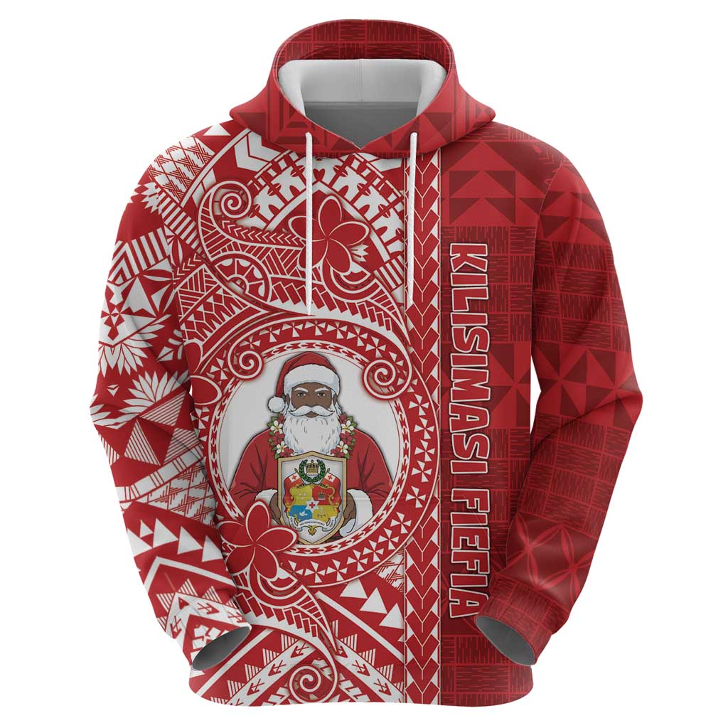 Tonga Christmas Zip Hoodie Kilisimasi Fiefia - Polynesian Pride