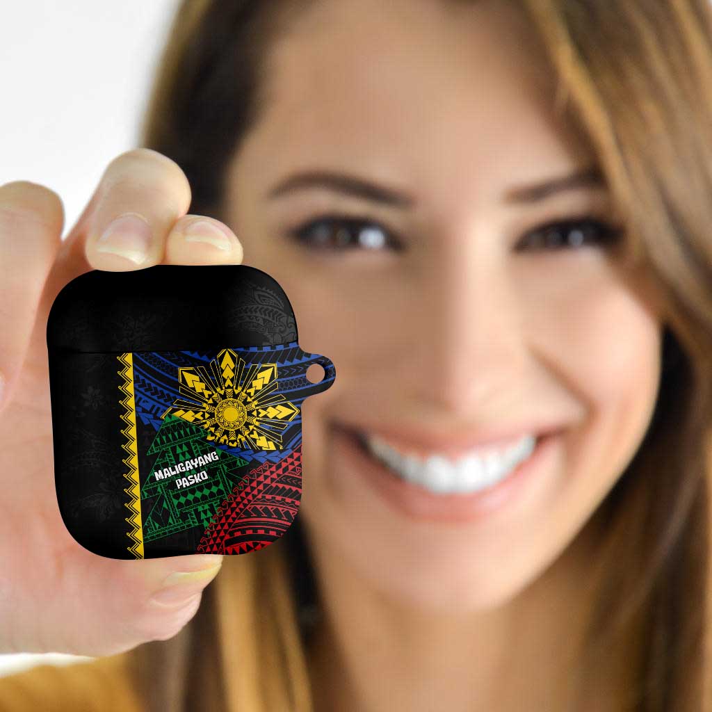Philippines Christmas AirPods Case Xmas Tree Filipino Tribal Patterns DT05 - Polynesian Pride