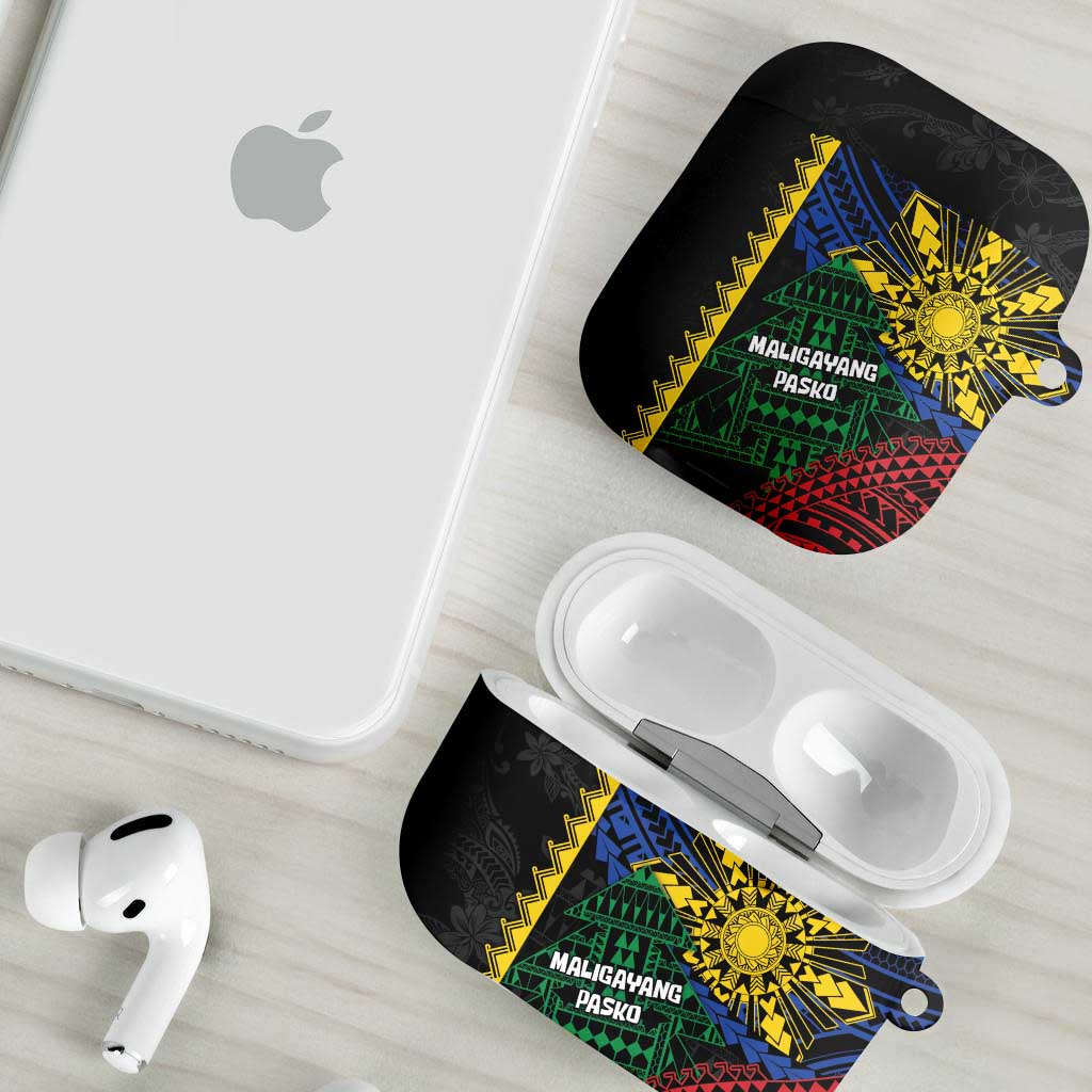 Philippines Christmas AirPods Case Xmas Tree Filipino Tribal Patterns DT05 - Polynesian Pride