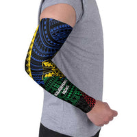 Personalised Philippines Christmas Arm Sleeves Xmas Tree Filipino Tribal Patterns DT05 - Polynesian Pride