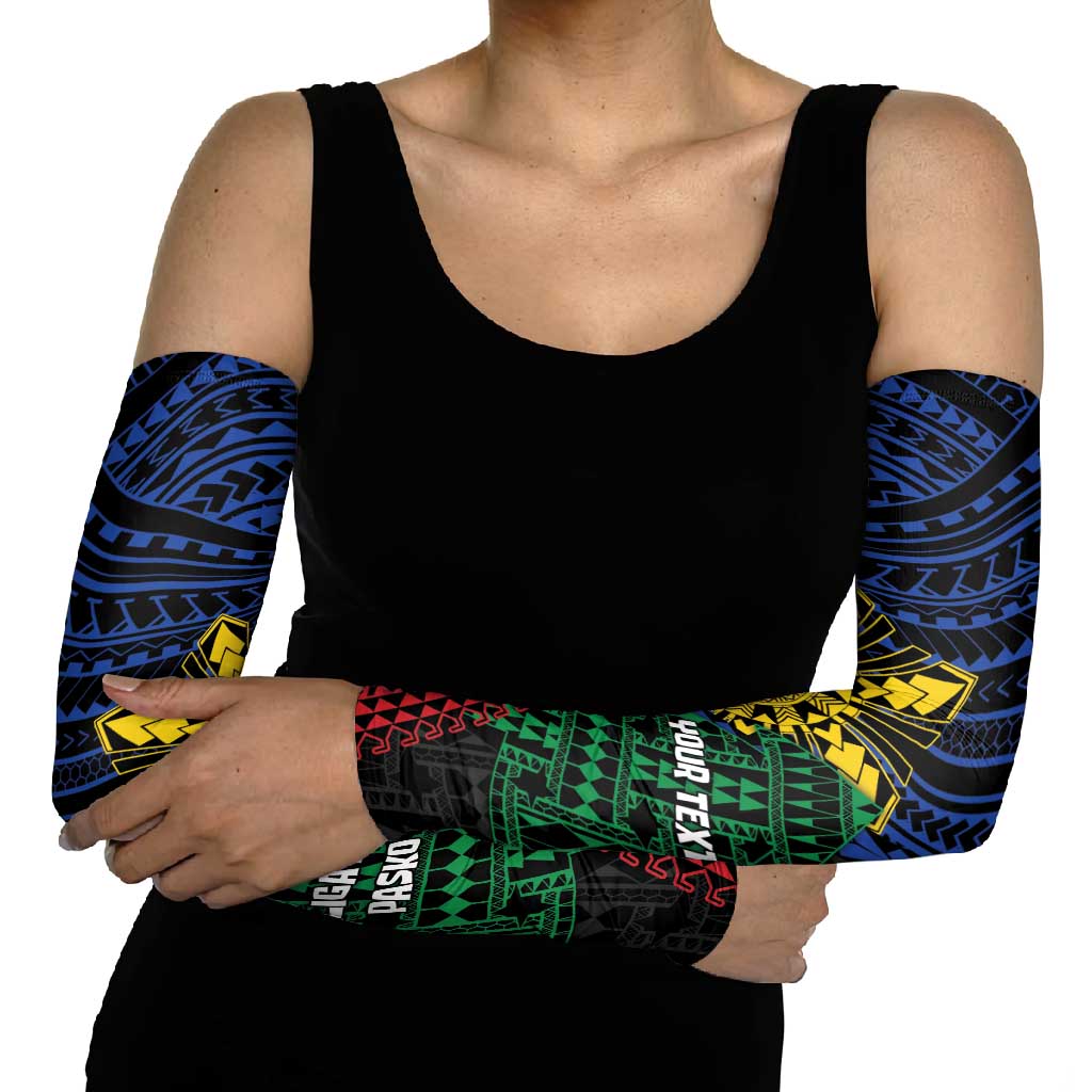 Personalised Philippines Christmas Arm Sleeves Xmas Tree Filipino Tribal Patterns DT05 - Polynesian Pride