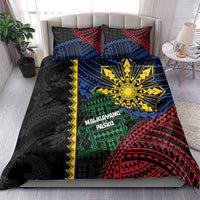 Philippines Christmas Bedding Set Xmas Tree Filipino Tribal Patterns DT05 - Polynesian Pride