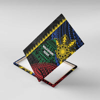 Philippines Christmas Canvas Wall Art Xmas Tree Filipino Tribal Patterns - Polynesian Pride