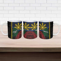 Personalised Philippines Christmas Ceramic Mug Xmas Tree Filipino Tribal Patterns DT05 - Polynesian Pride